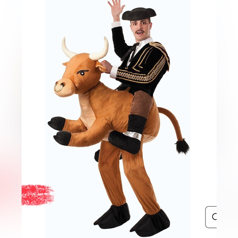 ToyNK.com 
Ride a bull adult costume Halloween